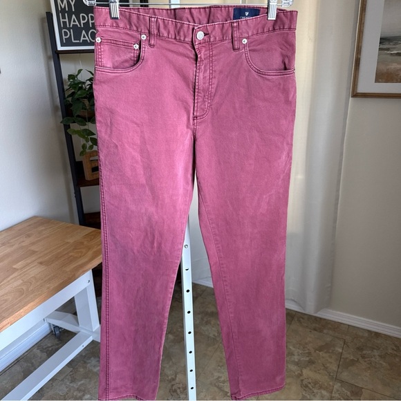 Cremieux Men's Flat Front Comfort Stretch Blush Pants Size 32x32 - Picture 2 of 10